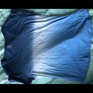 Ana blue gradient tee